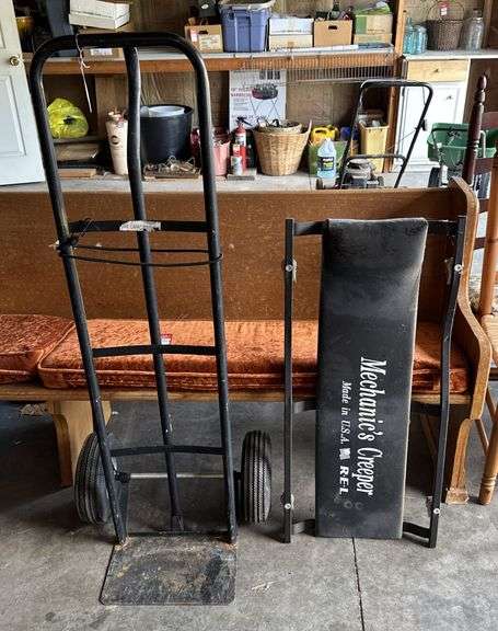 Hand Truck & Mechanics Creeper image