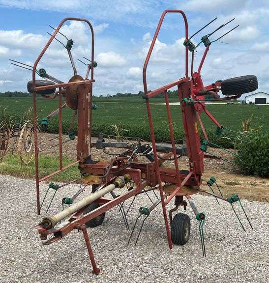 2004 Galfree GS-5204 4-Basket Hay Tedder