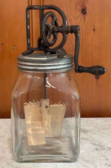 Dazey No. 40 Glass Butter Churn