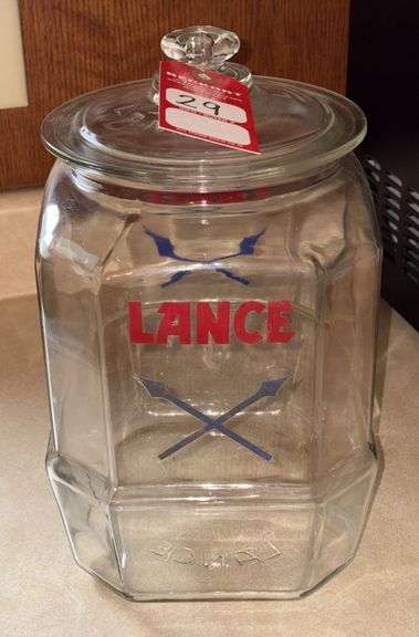 Early Lance Display Jar
