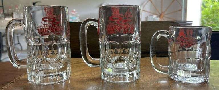 Vintage Dog N Suds Root Beer Mugs