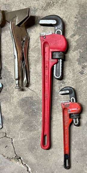 Vise Grips, Pipe Wrenches & Adjustable Wrenches