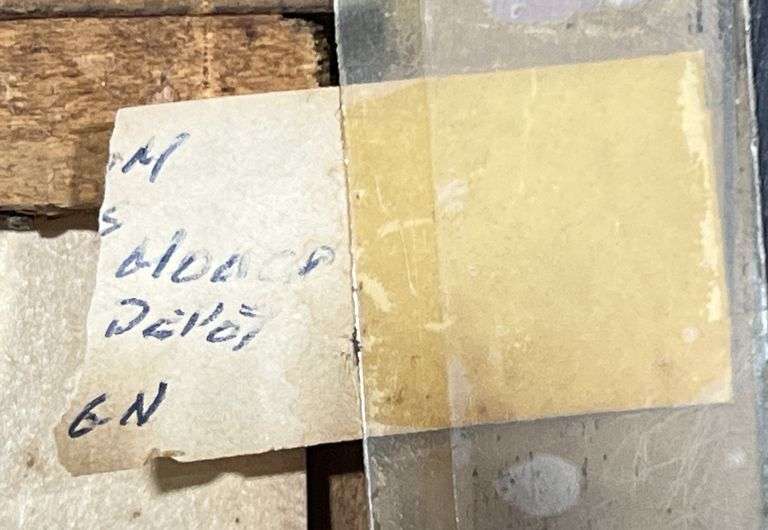 1916 Kentucky State Fair Railroad Sign