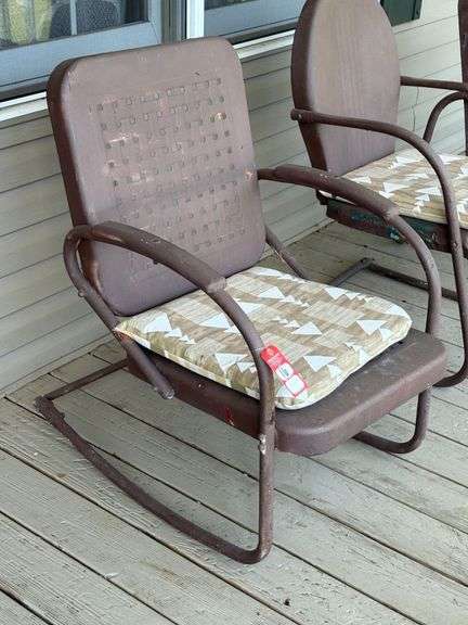 Outdoor Metal Rockers & Chair