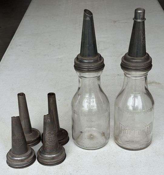 Glass Oil Jars & Tops