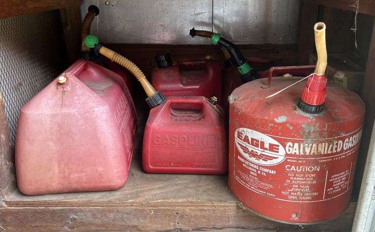 Fuel Cans , Oil Drains