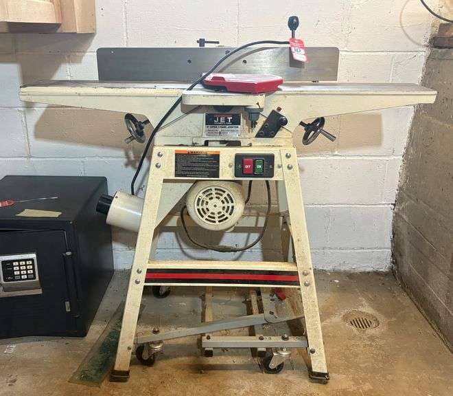 Jet 6" Open Stand Jointer with Mobile Base
