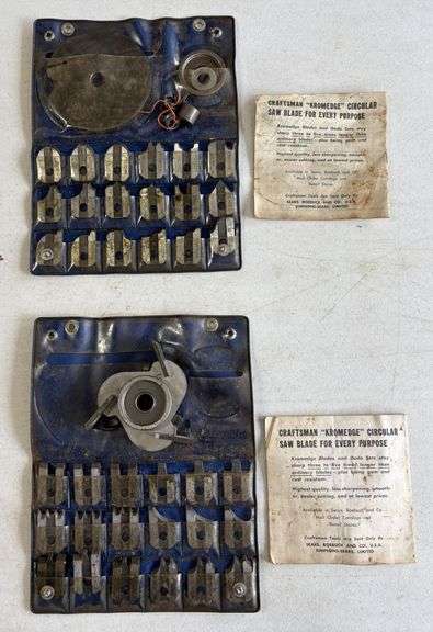 Craftsman Bench & Radial Saw Molding Sets