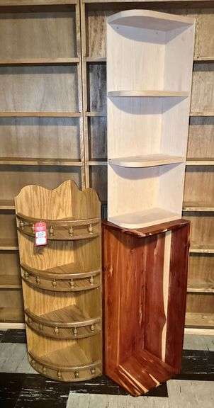 Wall Mounted Display Shelves