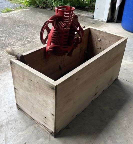 Cast Iron Hand Crank Corn Sheller