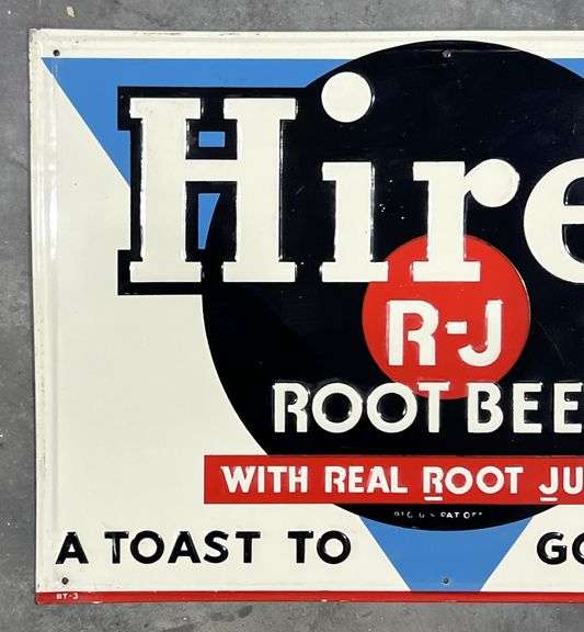Hires Root Beer Metal Sign