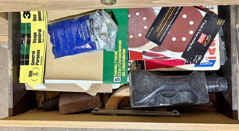 Storage Cabinet & Contents