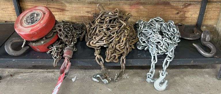 1 Ton Chain Hoist & Chains