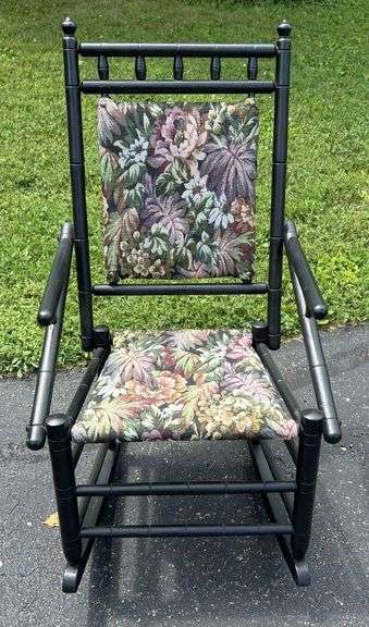 Black Painted Rocker