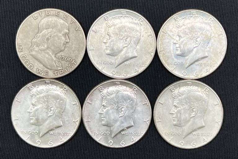 Franklin & Kennedy Silver Halves