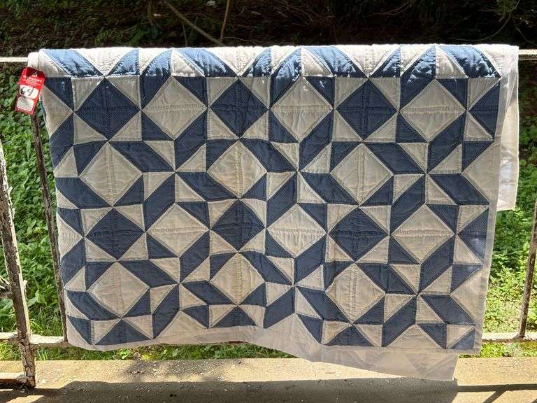Blue & White Quilt