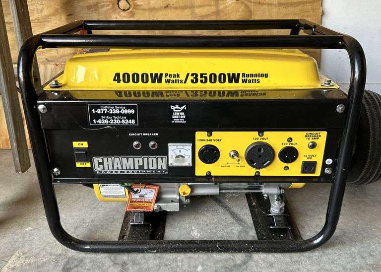 Champion 3500W Portable Generator