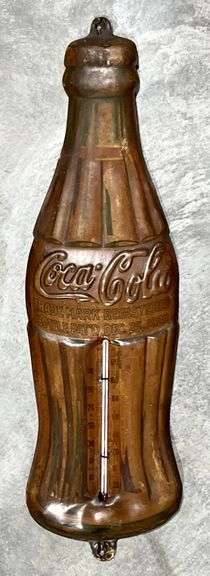 Coca-Cola 1923 Bottle Thermometer image
