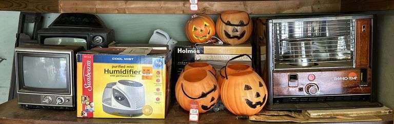 Vintage TVs, Heaters, & Household Items image