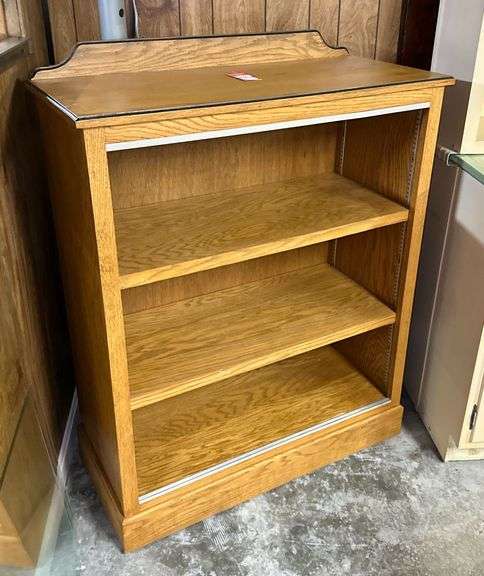 Handmade Oak Display Cabinet with Glass Fronts