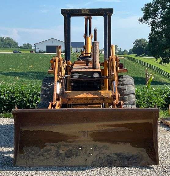 1972 Case 580 Construction King Backhoe