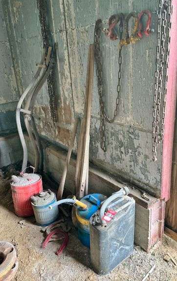 Fuel Cans & Long Handled Tools