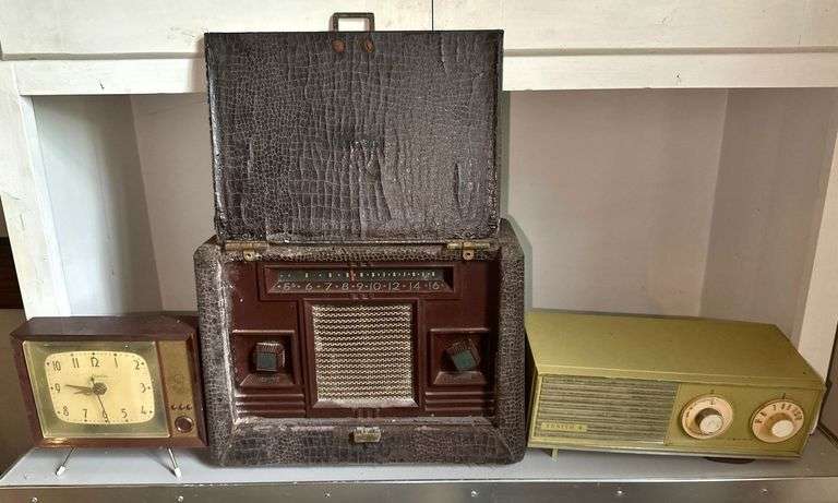Vintage Clock/Radio Collection