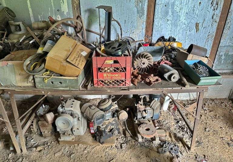Lawn & Garden Tractor Parts and Table