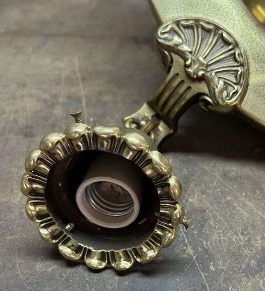 Vintage Ceiling Mounted Light Fixture From Kaul **** Funeral Home in Palmyra