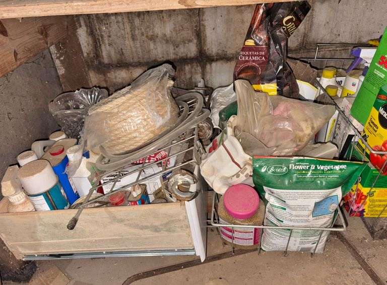 Contents Below Work Bench
