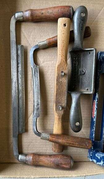 Vintage Draw Knives & Woodworking Tools