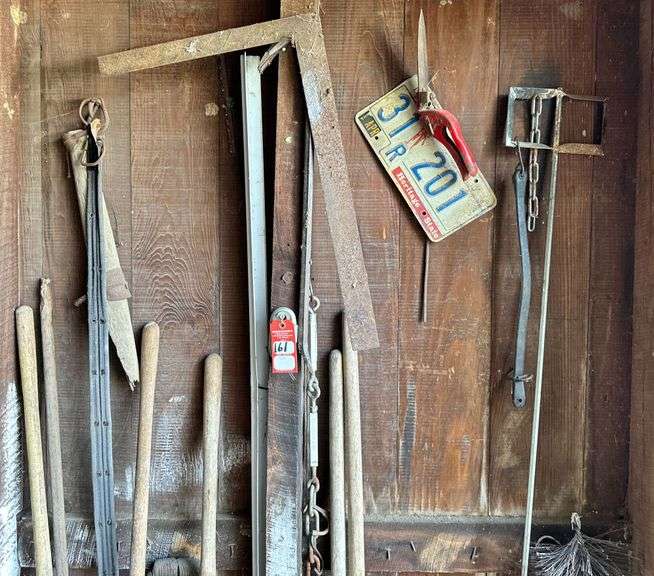 Long Handled Tools & Vintage Items