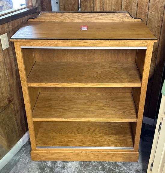 Handmade Oak Display Cabinet with Glass Fronts image