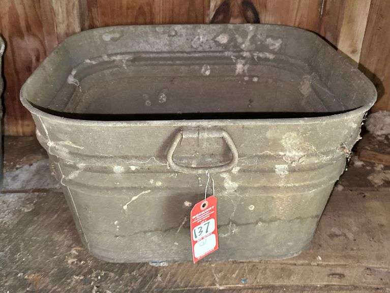 Galvanized Wash Tubs