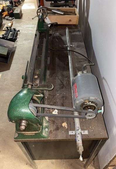 Sears Roebuck Wood Lathe & Tools