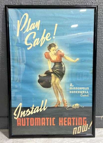 Minneapolis Honey Well Automatic Heating Automotive Framed Display image