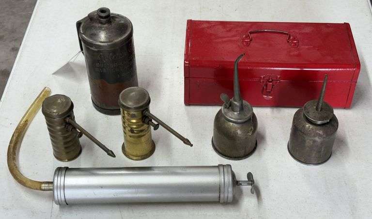 Vintage Tools & Oil Cans