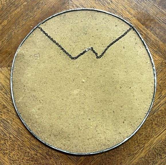 Early Reverse Painted Wall Hanging