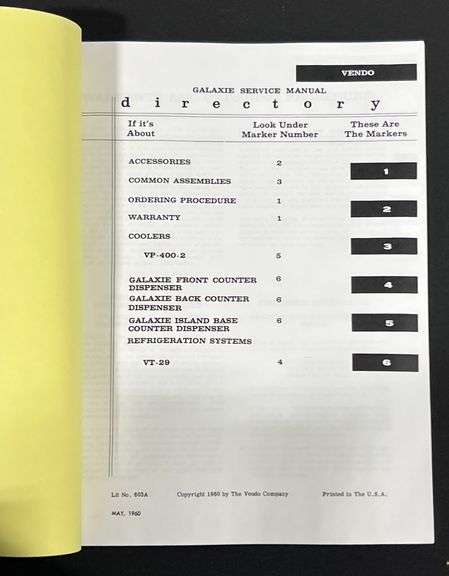 1950s  Vendo "Galaxie" Island Drink Coca-Cola Back Bar Light Up Dispenser