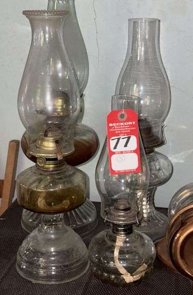Vintage Oil Lamps