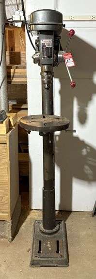 Test Rite 12-Speed Floor Mounted Drill Press