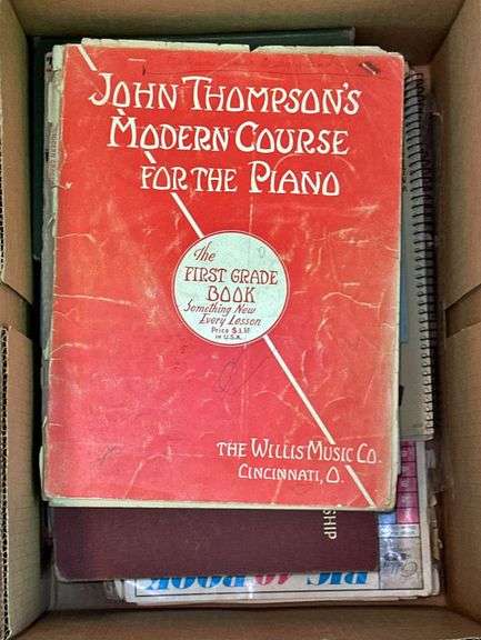 Vintage Sheet Music & Song Books
