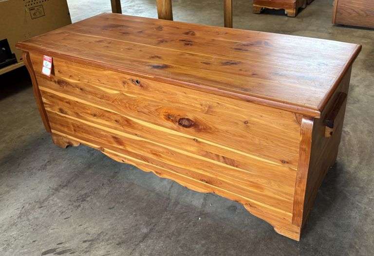 Solid Cedar Blanket Chest