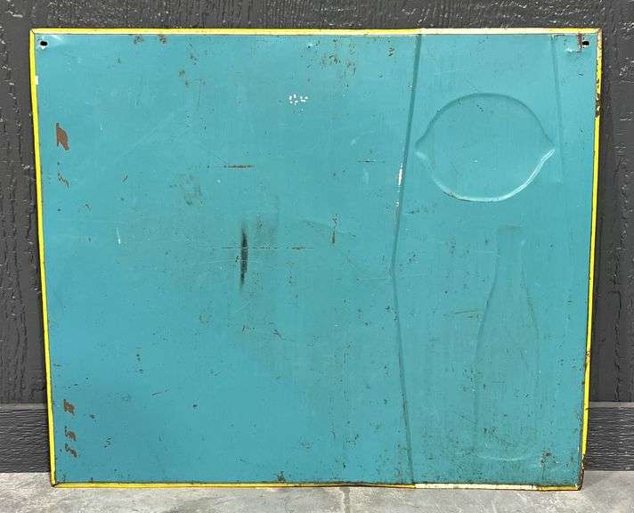 Teem Lemon & Lime Metal Menu Board