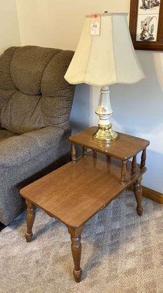 End Tables & Table Lamp