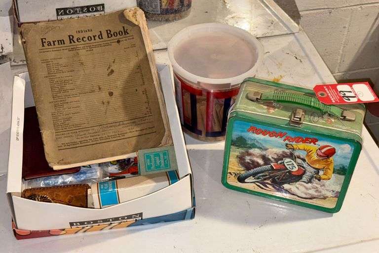 Vintage Aaladin "Rough Rider" Metal Lunch Box