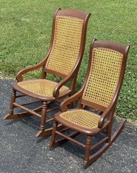 Matching Caned Bottom Rockers
