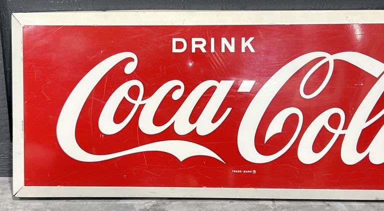 Coca-Cola Metal Sign