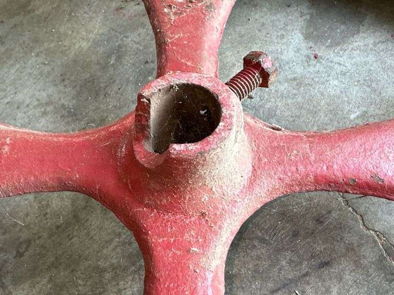 Early Cast Iron Fly Wheel