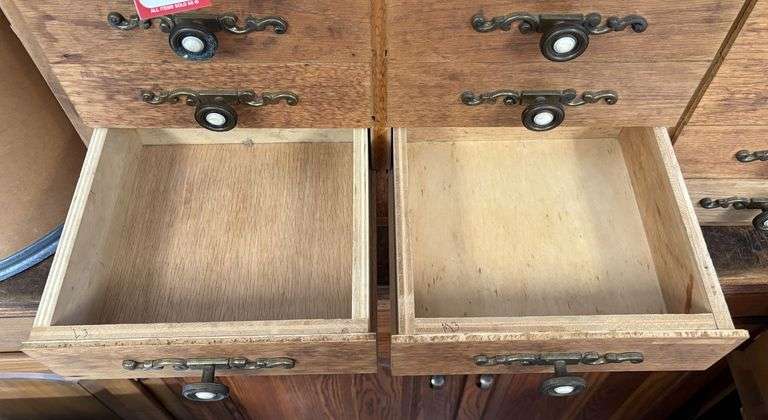 27-Drawer Wooden Organizer